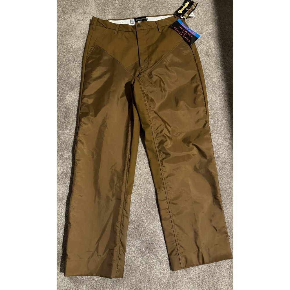 Gamehide Men's Heavy Duty Wind Proof Pheasant Hunting Pants New Size 40 Water